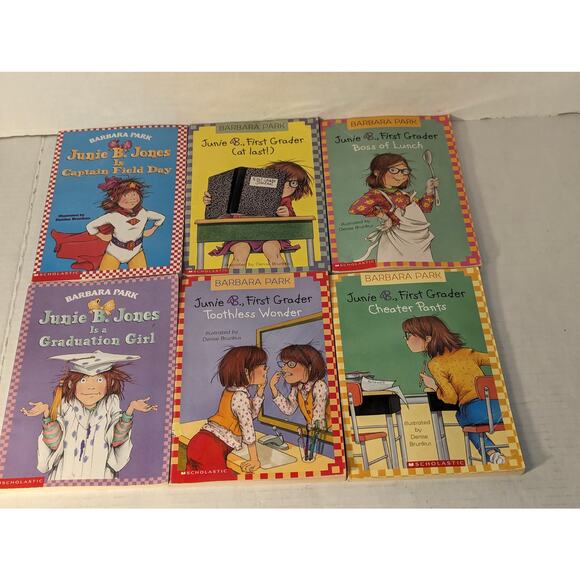 Lot 24 Vintage Junie B jones PB Chapter Books Scholastic - Picture 8 of 9